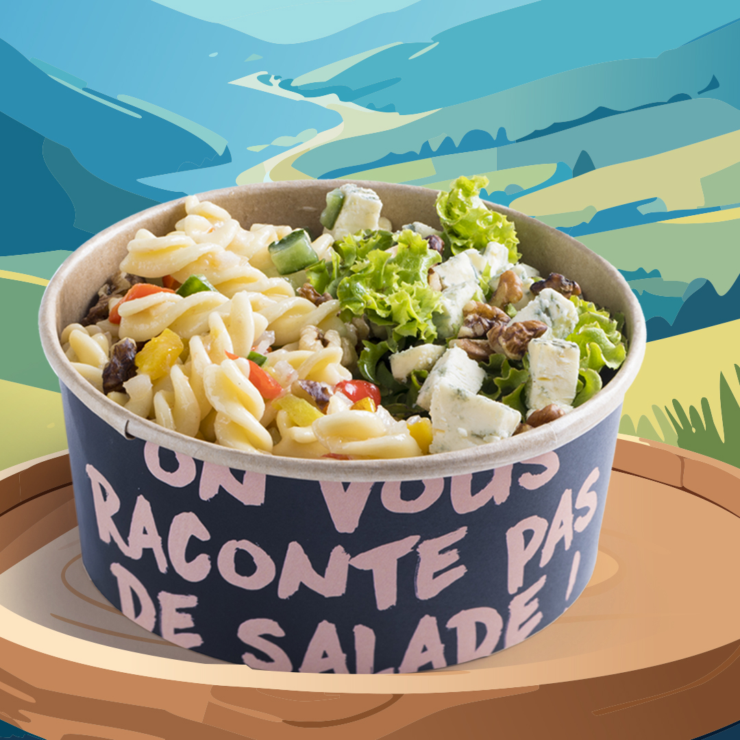 🥗Salade Fourme et Fusilli